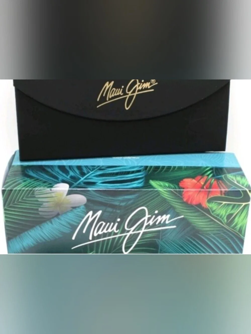 New!! Maui Jim Lewalani HS633-02 Titanium Green Unisex SQUARE POLARIZED Sunglass